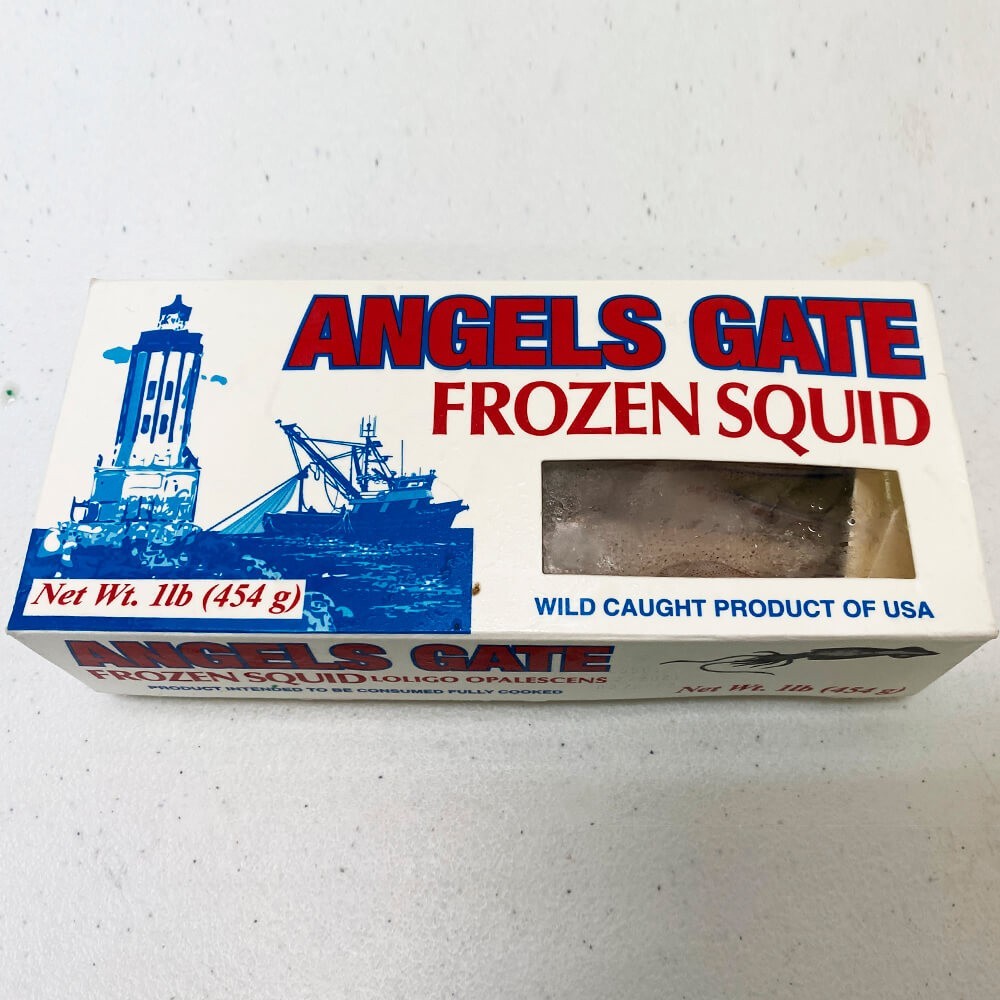 Frozen Whole Squid Angels Gate 1 pound