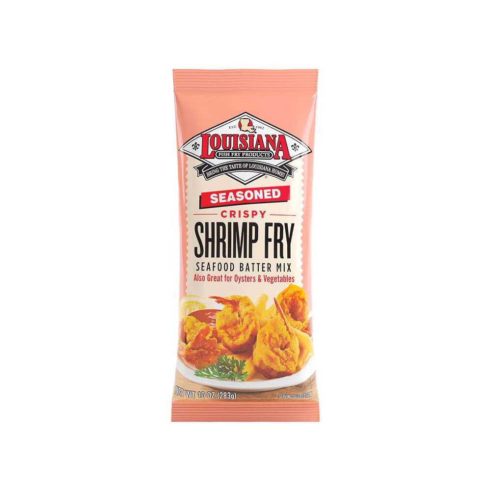 Louisiana Fish Fry Seasoned Crispy Shrimp Fry 10 oz