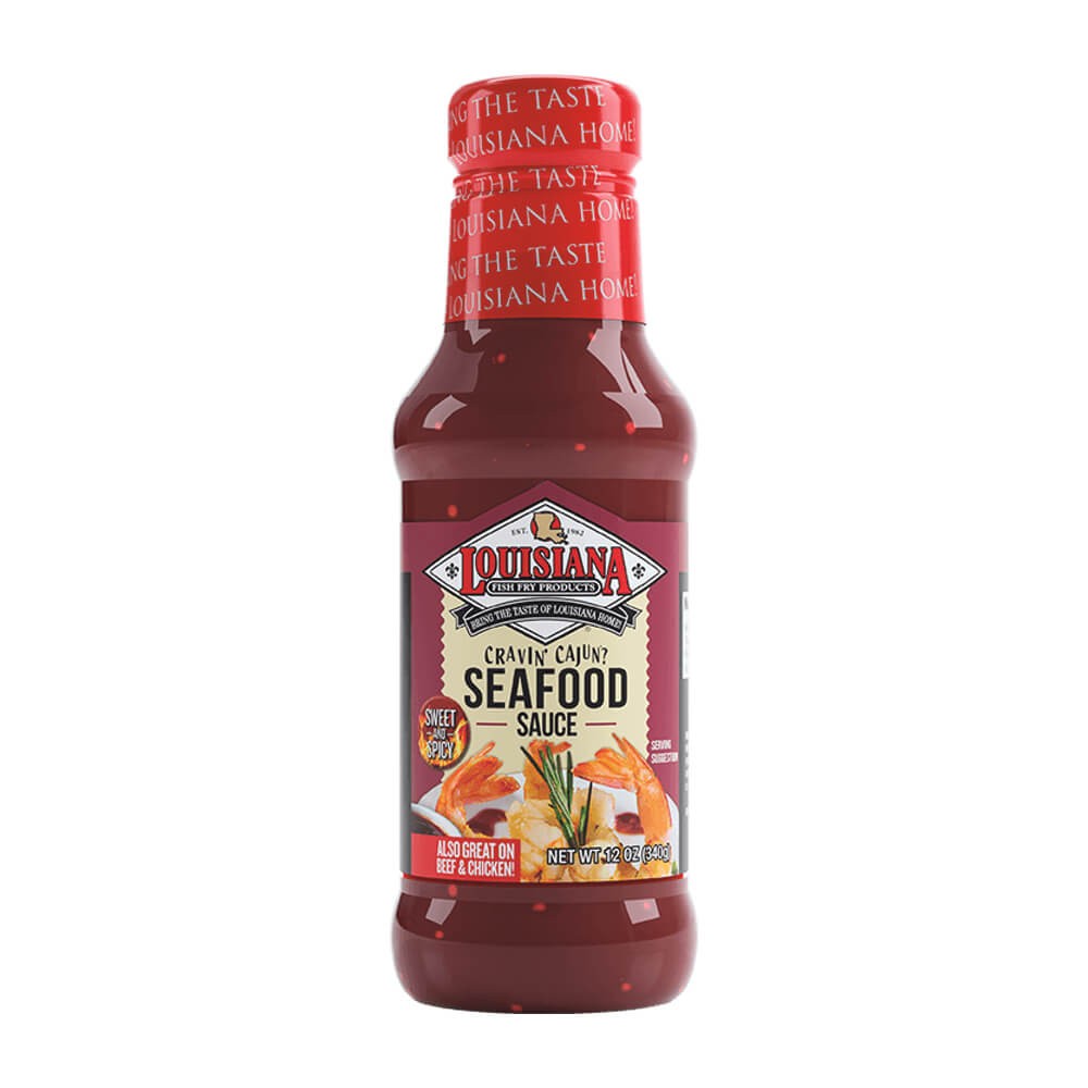 Louisiana Seafood Sauce Seafood Sauce Sweet & Spicy 12 oz
