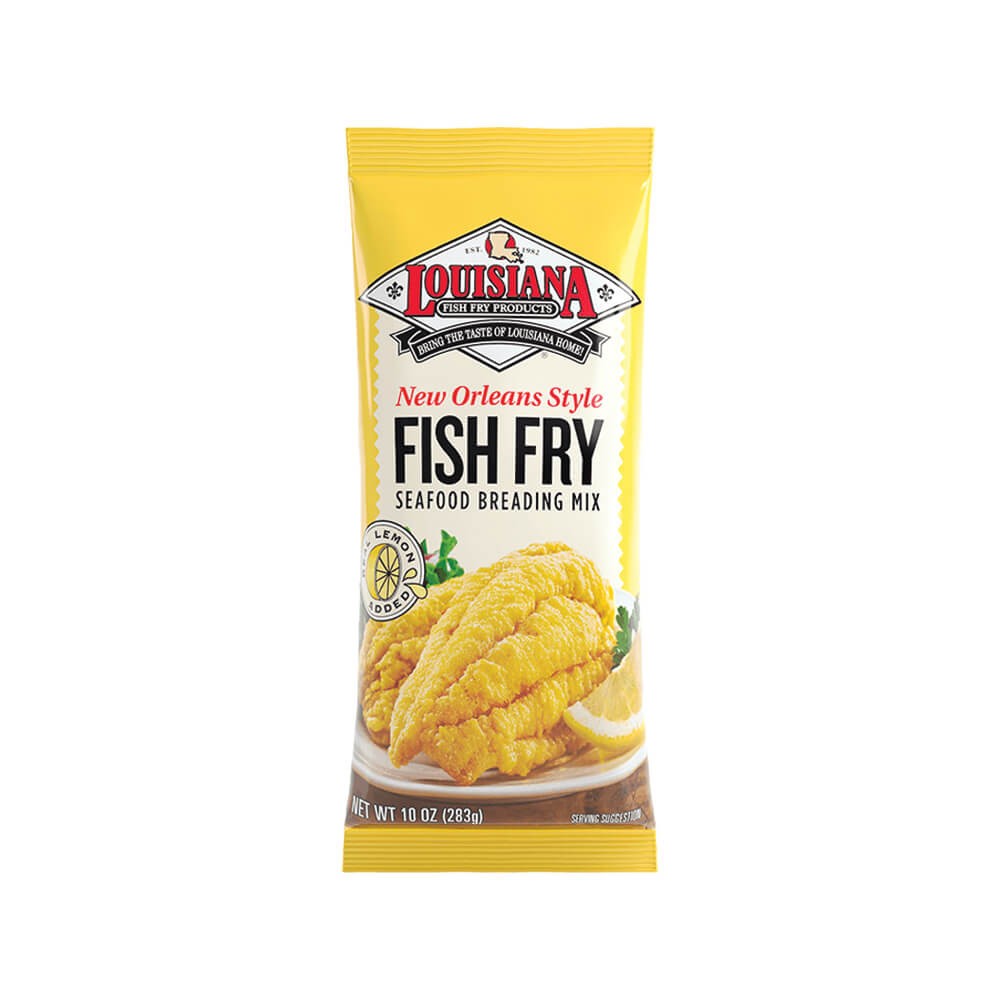 Louisiana New Orleans Style Lemon Fish Fry 10 oz