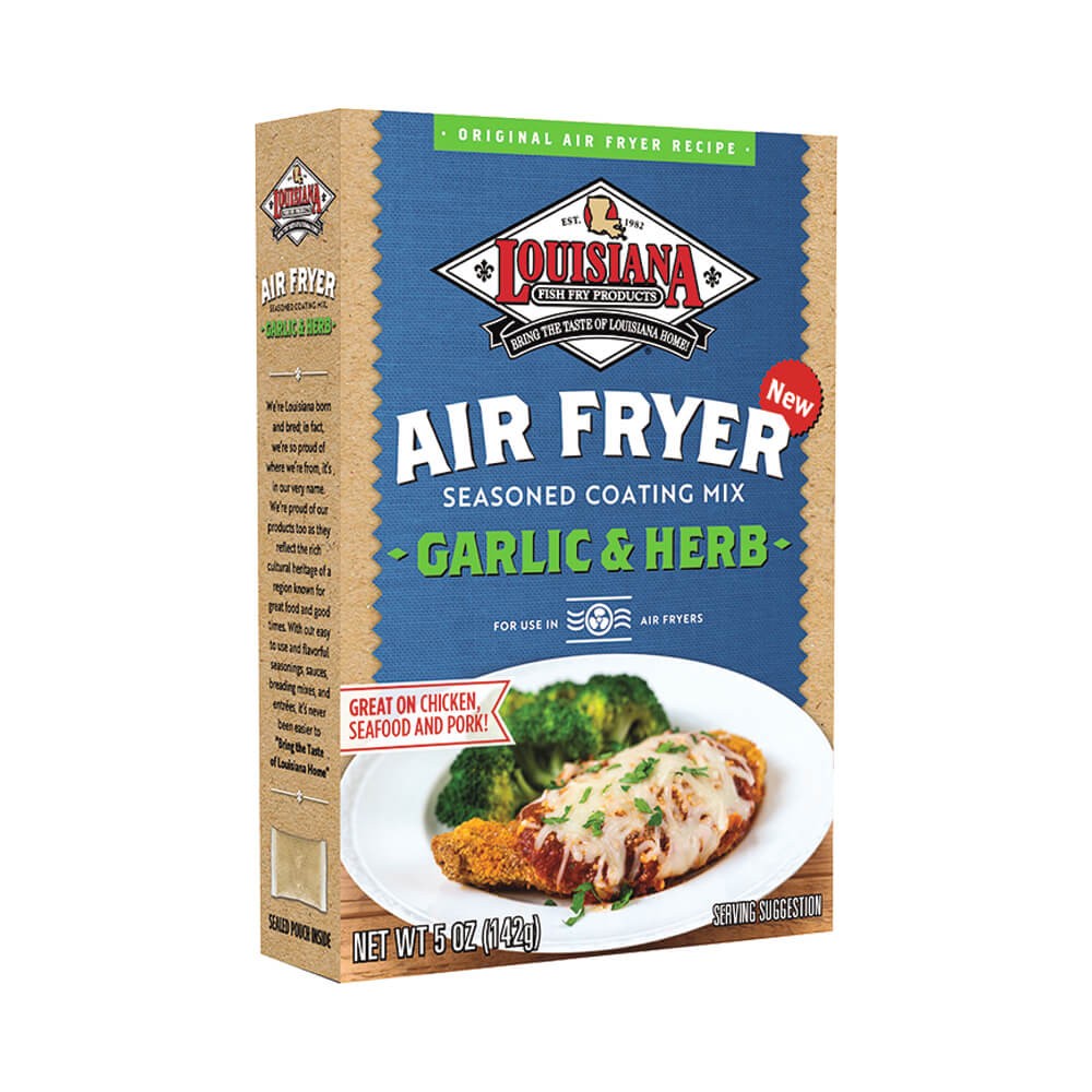 Louisiana Air fryer garlic and herb 5 oz