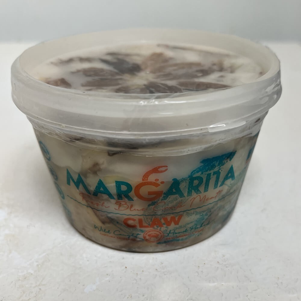 Margarita Fresh Picked Claw Crab Meat 1 lb container