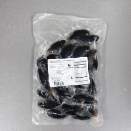 Cooked Whole Shell Mussels Vacuum Packed 1 Lb - Frozen