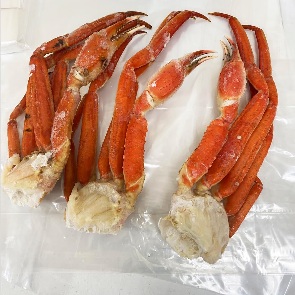 Frozen Alaskan Snow Crab Legs Jumbo Size The Shrimp Net