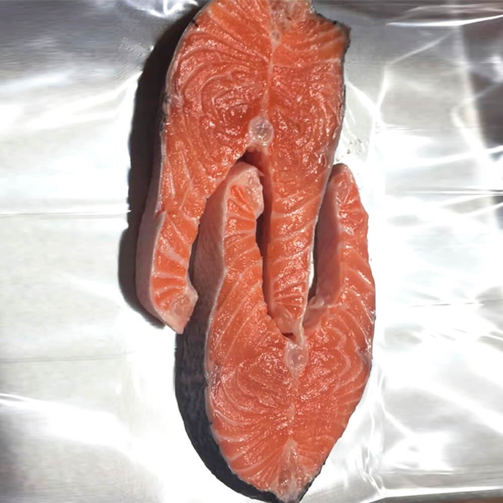 Atlantic Salmon in steak