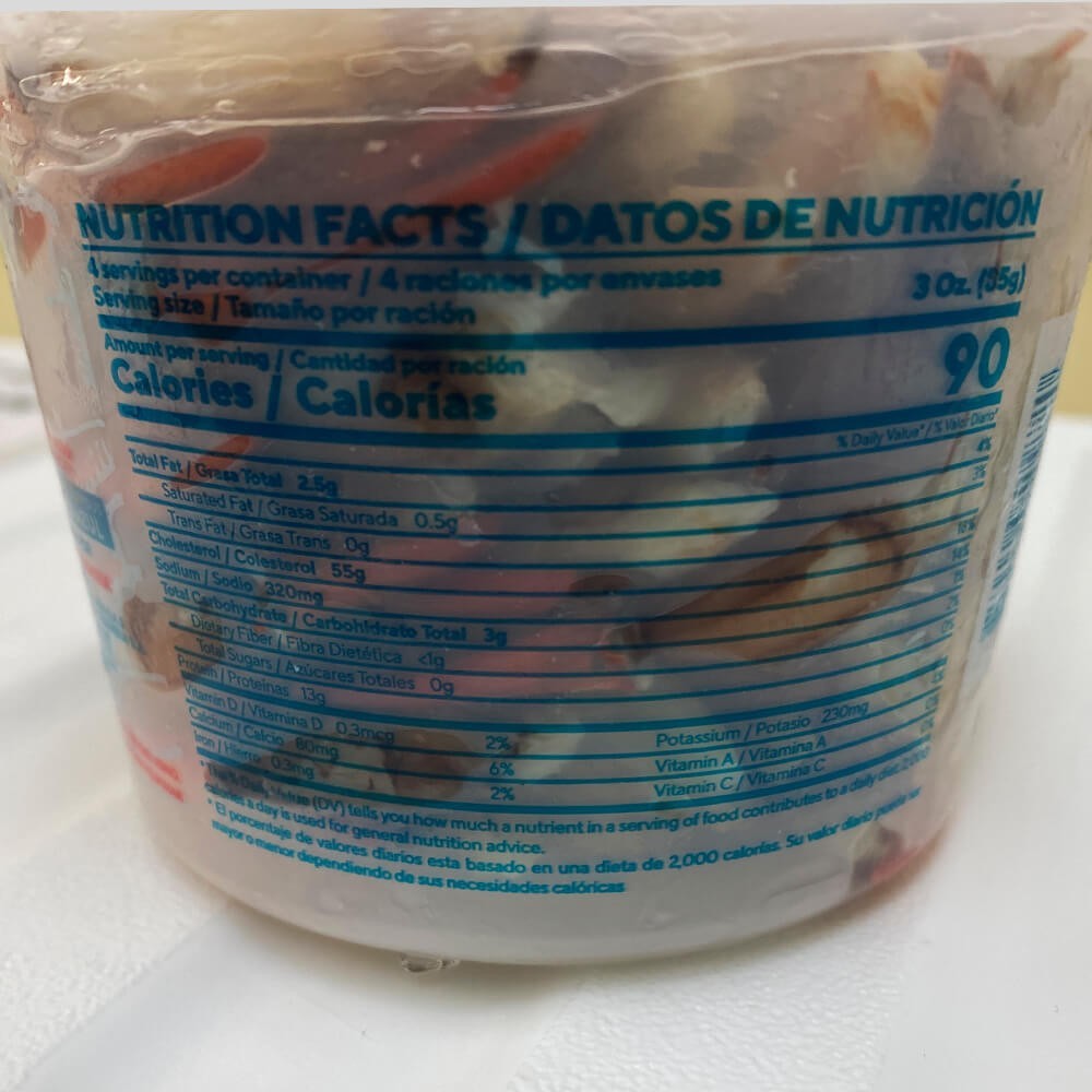 Precooked Crab finger Cocktail Claw 12 oz The Shrimp Net Fish Fresh